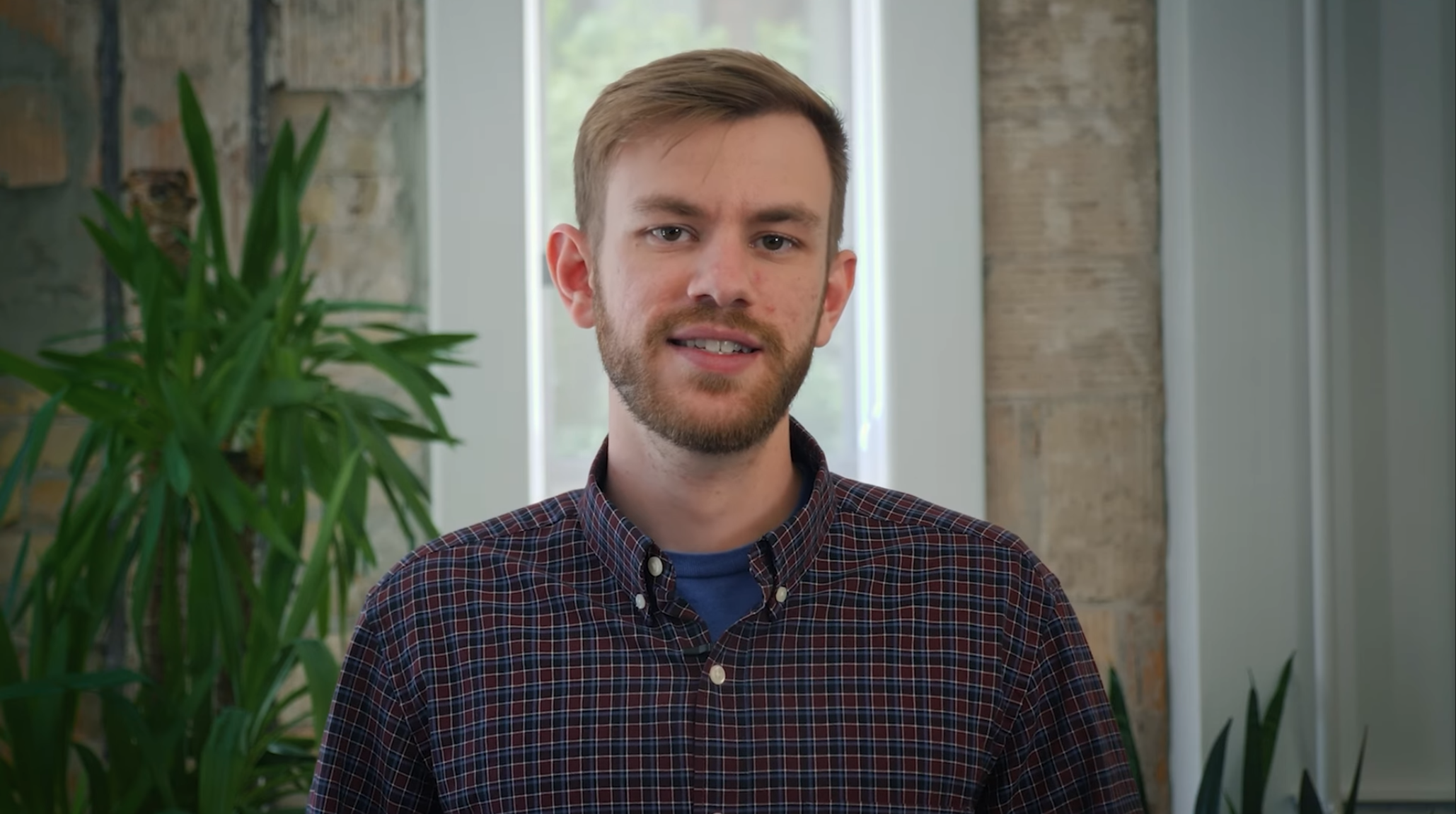 Portrait interview setup